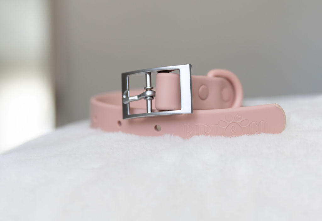 Collier PVC - Brume de Pétale