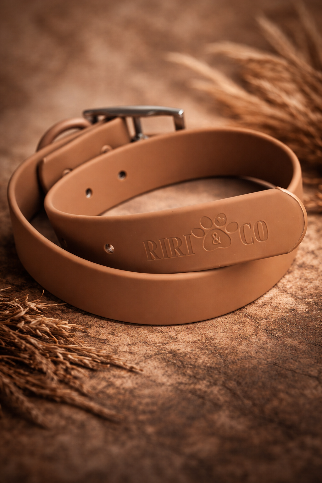 Collier PVC - Brume de Sienne